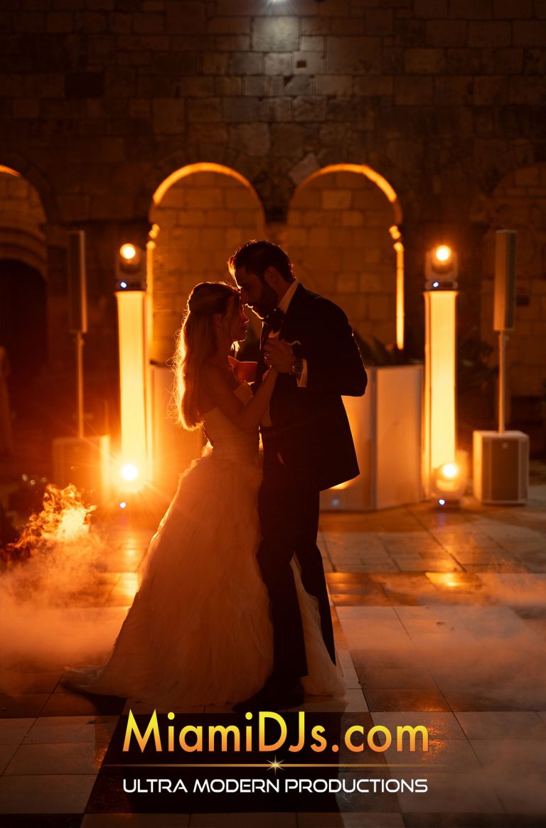 Couple in candlelight at the Ancient Spanish Monastery