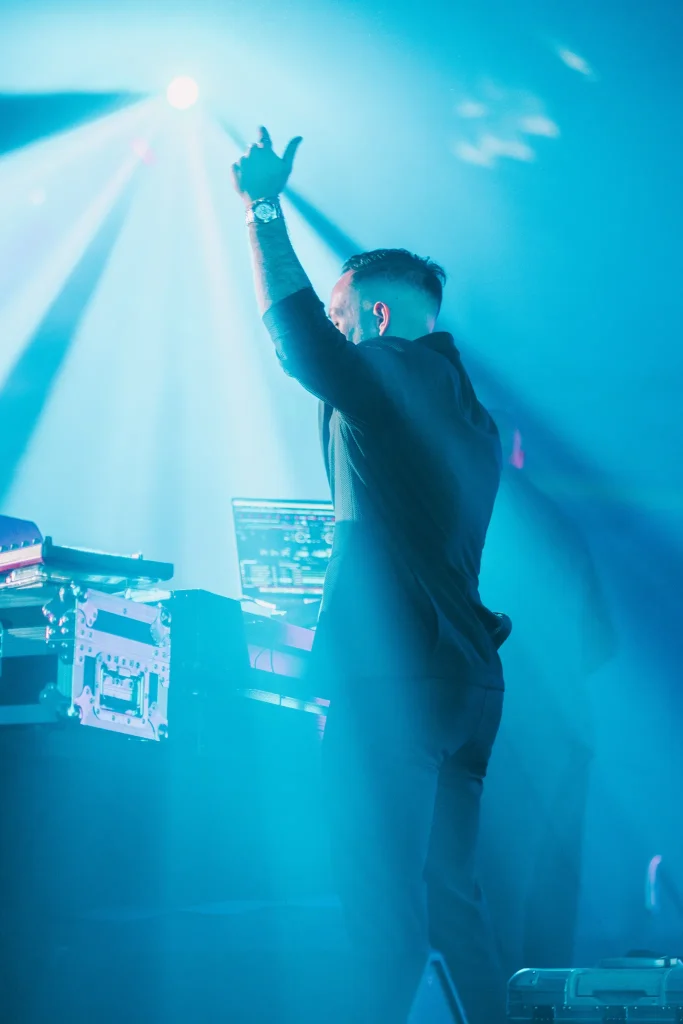 DJ Xio performing for Royal Caribbean